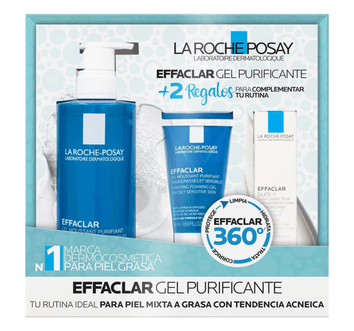 la Roche Posay Kit Effaclar Gel Limpieza Para Piel - H-E-B México