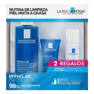 Kit Effaclar Gel Limpieza Para Piel Grasa 400 Cmt