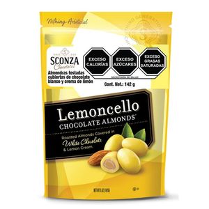 Sconza Chocolate Lemoncello Almonds 142 g