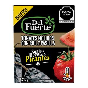 Del Fuerte Tomates Molidos con Chile Pasilla 210 g