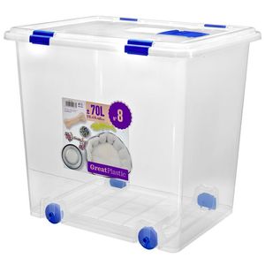 Caja Organizadora con Ruedas 51x41 Cms 1 Pz