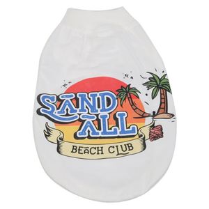 Camiseta Sand All Beach Cllub Blanco Camiseta Sailor Azul