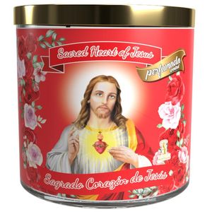 Vela Aromática Sagrado Corazón 14oz 1 Pz