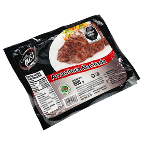 Gusi Arrachera de Res Marinada 600 g