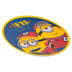 Plato Trinche Minions 4 Infantil Amarillo 1 Pz