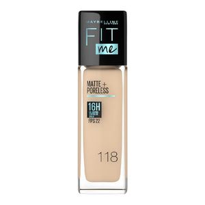 Base de Maquillaje Fit Me 118 Light Beige 9 Gr