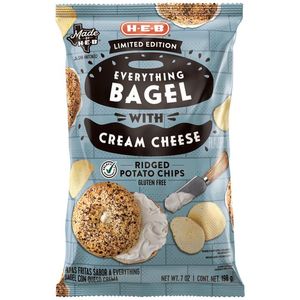 Ridged Everything Bagel Cream Cheese 198 Gr