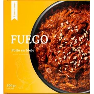 Fuego X Sibau Comida Pollo en Mole 500 g