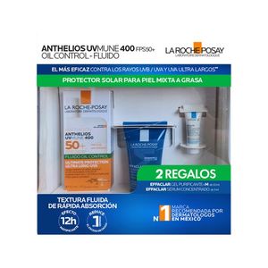 Kit Solar Piel Mixta a Grasa Anthelios 10 Pz