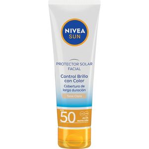 Nivea Sun Face Shine Control Light Tinted Nivea  50 Ml