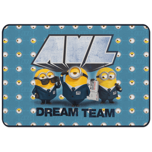 Tapete de Descanso Minions Azul 60x90 1 Pz