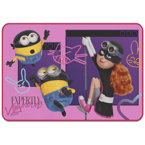 Tapete de Descanso Minions Rosa 60x90 1 Pz