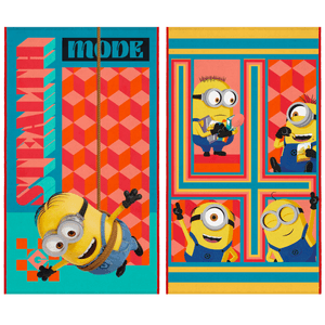 Toalla Para Manos Minions Aqua 70x40 1 Pz