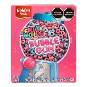 Golden Foods Cereal Fruti Rolls Bubble Gum 150 g