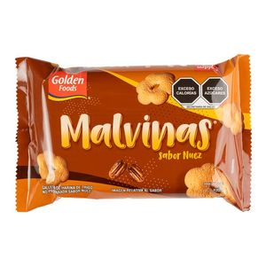 Golden Foods Galletas Malvinas Sabor Nuez 420 g