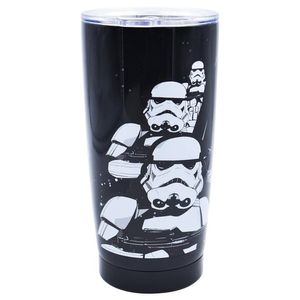 Termo de Acero Inoxidable, Darth Vader Negro 580m 1 Pz