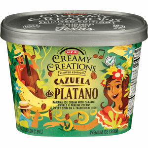 Helado Cazuela de Platano 1.89 Lt