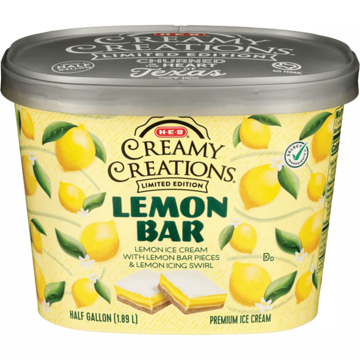 Heb Creamy Creations Helado Lemon Bar 1.89 Lt HEB México