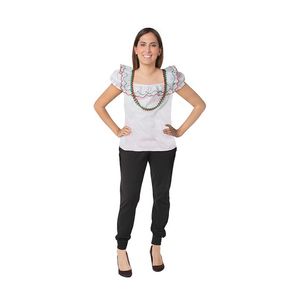 Disfraz Adultos Fiestas Patrias Blusa Adulto 1 Pz