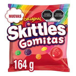 Skittles Gomitas de Dulce Sabores Frutales Bolsa 164 g