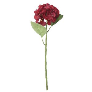 Hortensia Rojo Vino 55 Cm Flores Rojo Vino 1 Pz