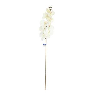 Orquidea Blanca 96 Cm Flores Blanca 1 Pz