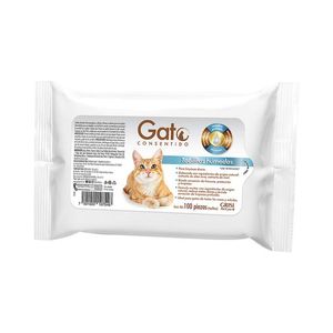 Toallitas Húmedas de Gato Consentido con 100 pz