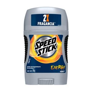 Desodorante Antitranspirante Speed Stick Energy en Barra para Hombre 50 g