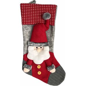 Bota Xmas Gris Santa Claus 1 Pz