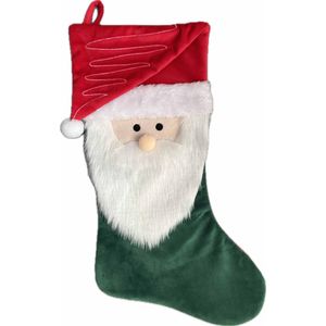 Bota Xmas Verde Santa Claus 1 Pz