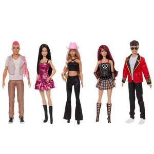 Barbie Muñecos Rbd Paquete de 5 Personajes 1 Pz