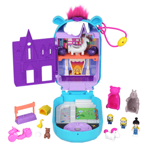 Polly Pocket Compacto Mundo Sorpresa Minions 1 Pz