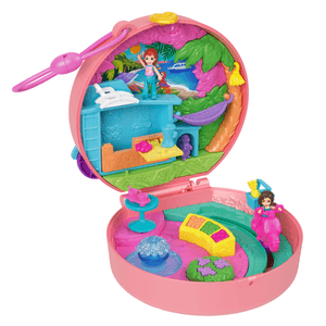 Polly Pocket Compacto Mundo Sorpresa Perrito en  1 Pz