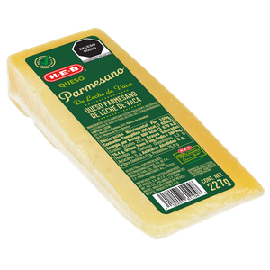 Queso Parmesano de Leche de Vaca 227 Gr