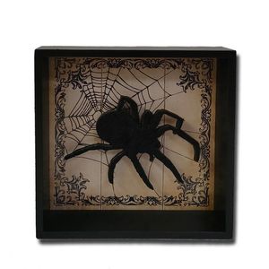 Halloween Decoración Mesa Araña 16 cm