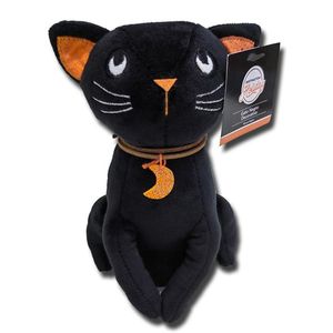 Halloween Decoración Gato Negro 16 cm