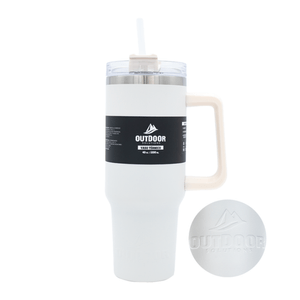 Vaso Blanco de Acero Inoxidable Outdoor Solutions 1 Pz