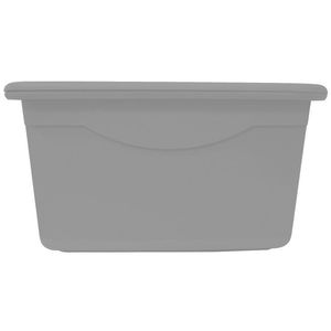 Caja Miami Lock 5gal Gris Plata 1 Pz