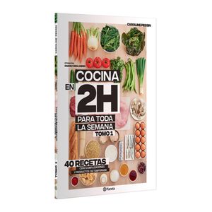 Libro Cocina en 2 Horas Para Toda la Semana 1 Pz