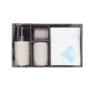 Set de Accesorios de Baño Verde Menta 1 Pz