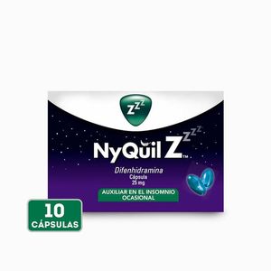 Nyquilz Difenhidramina con 10 pz