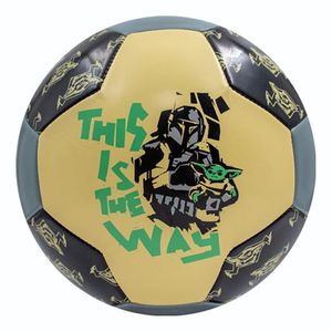 Balón Soccer No.3 Mandalorian Disney Yellow 1 Pz