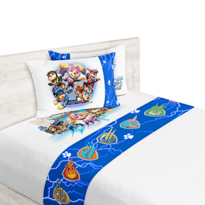 Sabanas Mat Paw Patrol Blanco 1 Pz