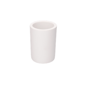 Vaso Para Baño Blanco 7 X 7 X 10 Cm 1 Pz