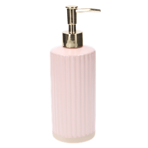 Dispensador de Jabon de Ceramica Rosa Palo 7 X 7  1 Pz