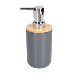 Dispensador de Jabon de Plastico Gris Oxford con  1 Pz