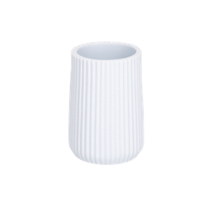 Vaso Para Baño de Poliresina Celeste 8.3 X 8.3 X  1 Pz