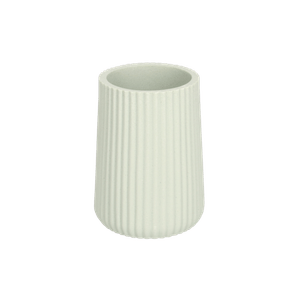 Vaso Para Baño de Poliresina Verde Menta 8.3 X 8. 1 Pz