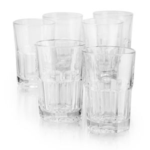 Juego 4 Vasos Vidrio 377ml Boston 1 Pz