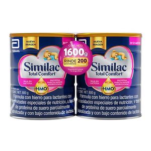 Similac Total Comfort Et1 Duopack Similac Total 1600 Gr